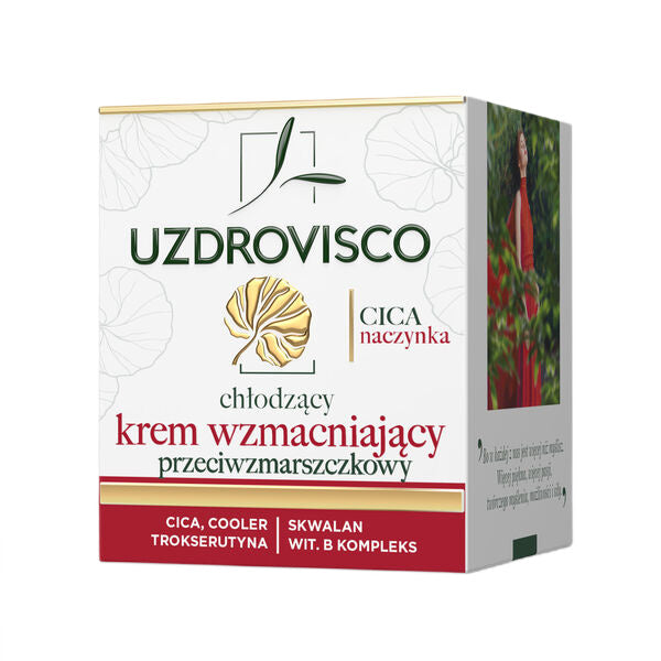 UZDROVISCO Cica Naczynka chłodzący krem wzmacniający i przeciwzmarszczkowy 50ml