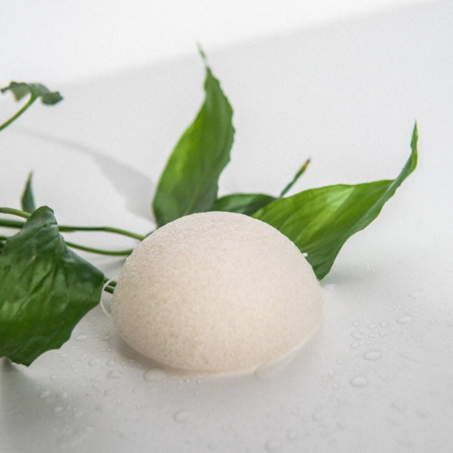 Mohani Konjac Sponge naturalna gąbka do mycia twarzy