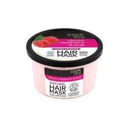 Organic Shop Natural Volumising Hair Mask maska do włosów zwiększająca objętość Raspberry & Acai 250ml