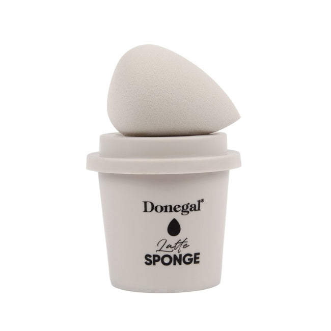 Donegal Morning Coffee gąbka do makijażu z etui Latte Sponge 4350