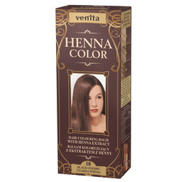 Venita Henna Color balsam koloryzujący z ekstraktem z henny 18 Czarna Wiśnia 75ml