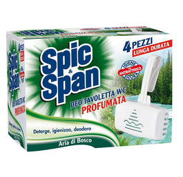 Spic&Span Zawieszka do toalety Aria di Bosco 4szt.