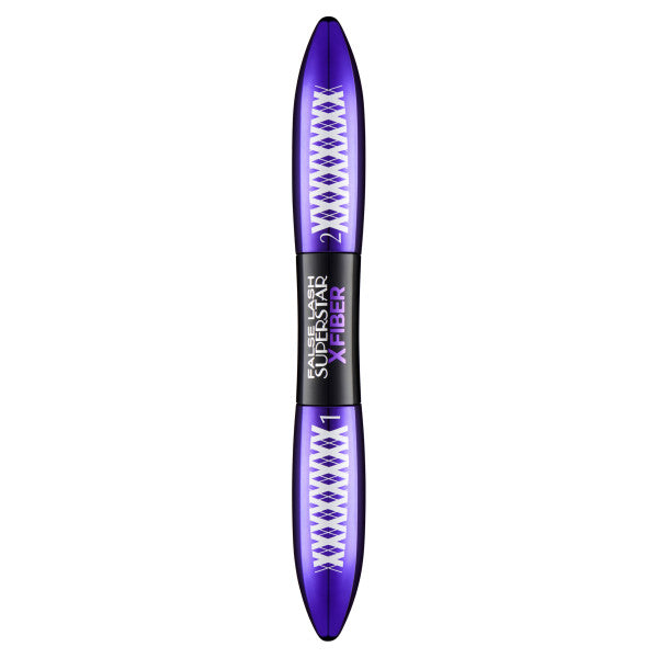 L'Oreal Paris False Lash Superstar X-Fiber Mascara tusz do rzęs Extreme Black 2x6.5ml