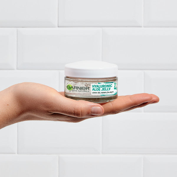 Garnier Hyaluronic Aloe Jelly lekki żel nawilżający do skóry normalnej i mieszanej 50ml