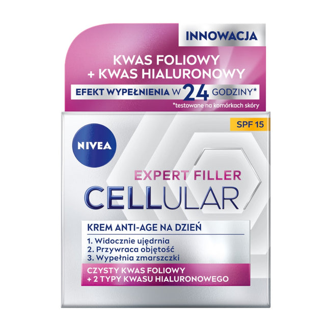 Nivea Cellular Expert Filler SPF15 krem anti-age na dzień 50ml