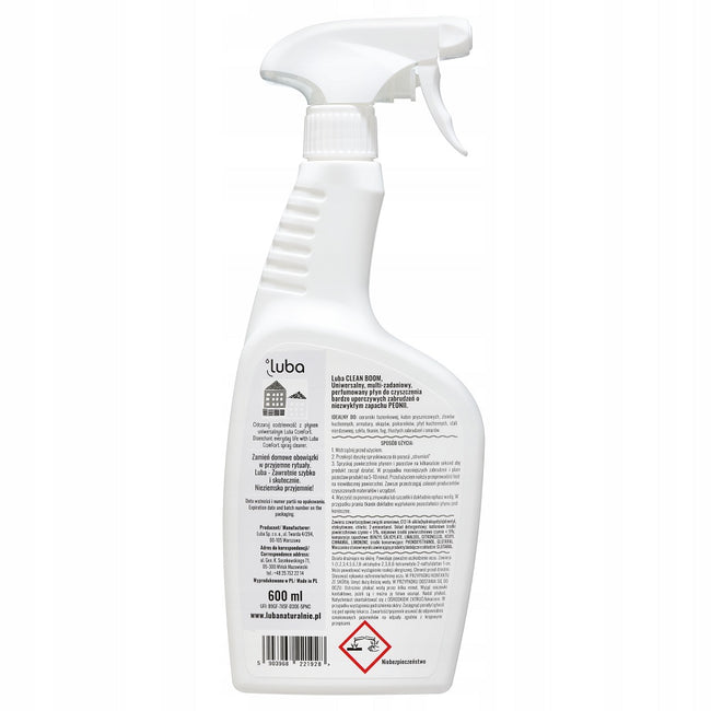Luba Comfort Clean Boom uniwersalny płyn do czyszczenia Peonia 600ml