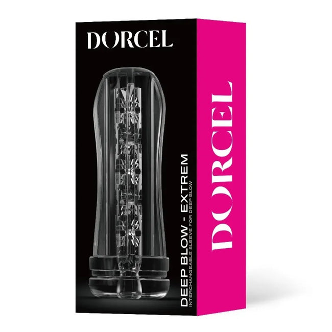 Marc Dorcel Deep Blow Extrem przezroczysty rękaw do masturbatora