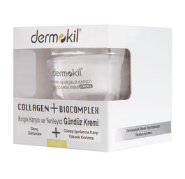 Dermokil Collagen+Biocomplex SPF30 przeciwzmarszczkowy krem do twarzy ma dzień 50ml