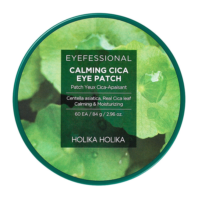 HOLIKA HOLIKA Eyefessional Calming Cica Eye Patch hydrożelowe płatki pod oczy z ekstraktem z wąkrotki azjatyckiej 60szt