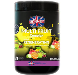 Ronney Multi Fruit Complex Professional Mask Regenerating regenerująca maska do włosów zniszczonych 1000ml