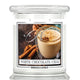 Kringle Candle Średnia świeca zapachowa z dwoma knotami White Chocolate Chai 411g