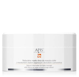 APIS Orange Terapis naturalne masło shea do masażu ciała z marokańskim olejkiem arganowym i ekstraktem z pomarańczy 200g