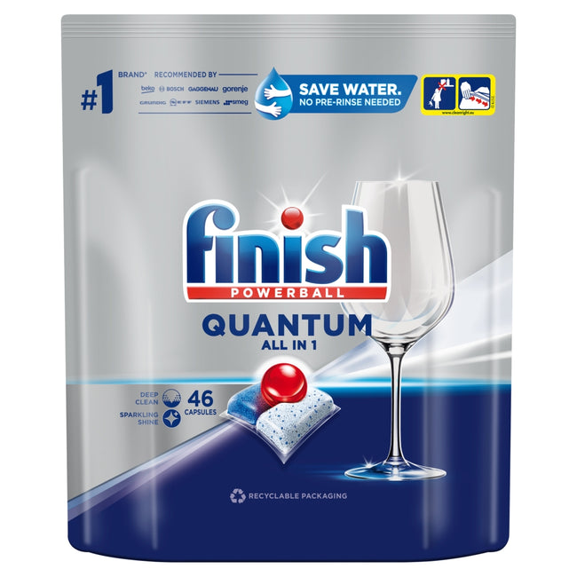 Finish Quantum All in 1 kapsułki do zmywarki Fresh 46szt