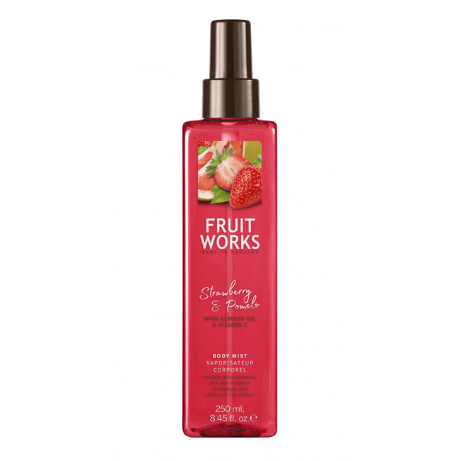 Grace Cole Fruit Works Body Mist mgiełka do ciała Strawberry & Pomelo 250ml