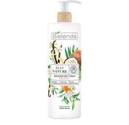 Bielenda Eco Nature balsam do ciała odżywczy Mleczko Waniliowe & Kokosowe & Kwiat Pomarańczy 400ml