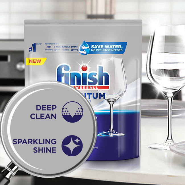 Finish Quantum All in 1 kapsułki do zmywarki Lemon 60szt