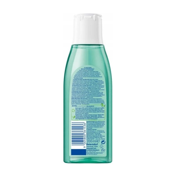 Nivea Derma Skin Clear tonik normalizujący 200ml