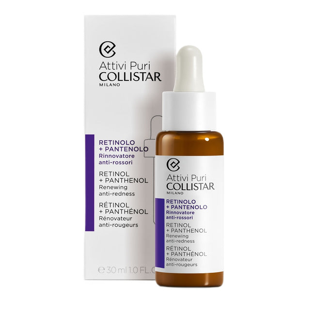 Collistar Attivi Puri Retinol + Panthenol Drops serum odnawiające przeciw zaczerwienieniom 30ml