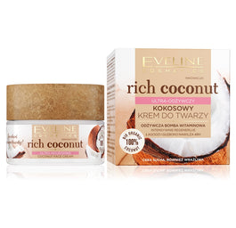 Eveline Cosmetics Rich Coconut ultra-odżywczy kokosowy krem do twarzy 50ml