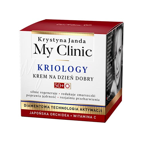 Janda My Clinic Kriology krem na dzień dobry 50+ Japońska Orchidea & Witamina C 50ml