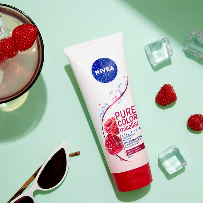 Nivea Pure Color Micellar 2in1 micelarna odżywka + maska do włosów farbowanych 200ml