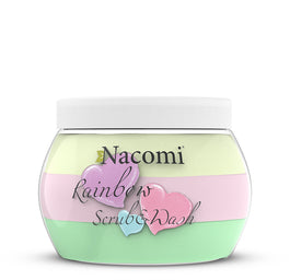 Nacomi Rainbow Scrub-Wash pianka peelingująco-myjąca do ciała 200ml