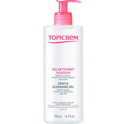 Topicrem Gentle Cleansing Gel delikatny żel do mycia ciała i włosów 500ml