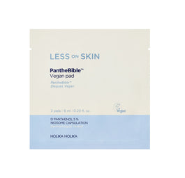 HOLIKA HOLIKA Less On Skin Panthebible Vegan Pad łagodzące płatki do miejscowego stosowania na skórze 6ml