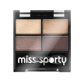 Miss Sporty Studio Colour Quattro Eye Shadow poczwórne cienie do powiek 403 Smoky Brown Eyes 5g