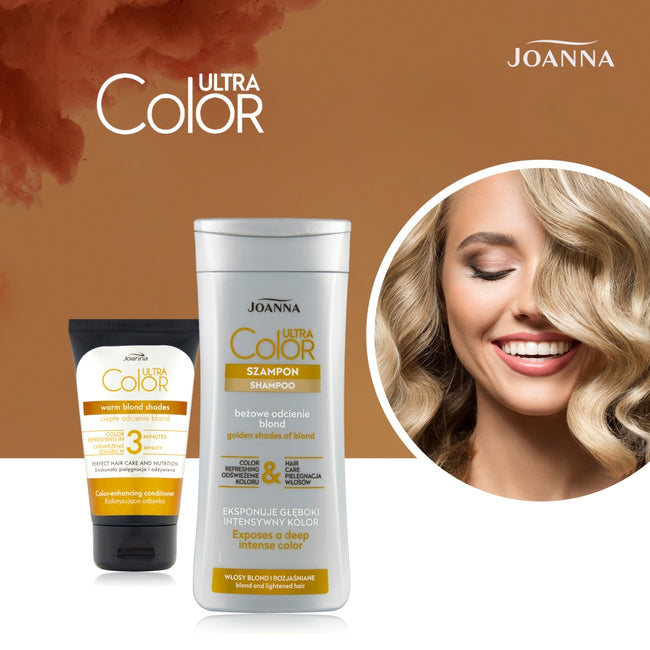 Joanna Ultra Color szampon do włosów blond i rozjaśnianych 200ml