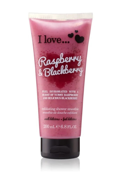 I Love Exfoliating Shower Smoothie peeling do ciała Raspberry & Blackberry 200ml