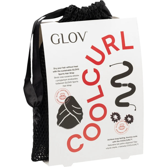 Glov CoolCurl zestaw innowacyjna lokówka do włosów + turban do włosów