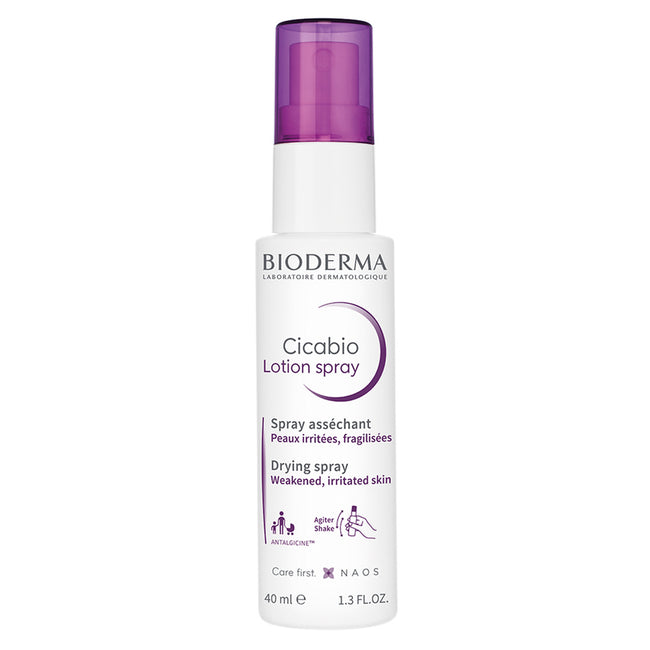 Bioderma Cicabio Lotion Spray antybakteryjny balsam w sprayu o działaniu regenerującym i osuszającym 40ml