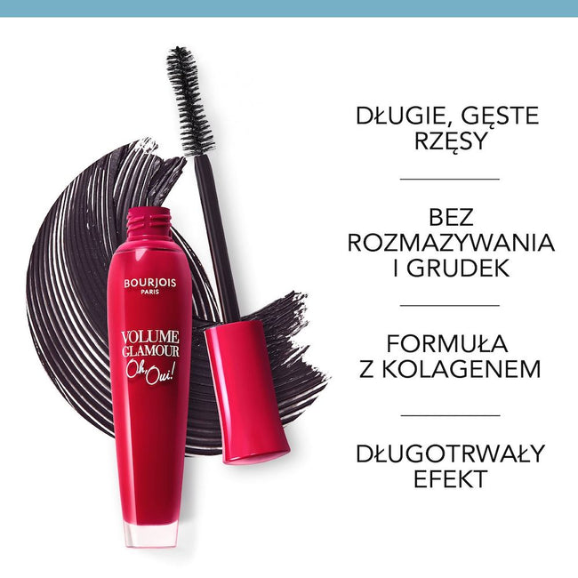 Bourjois Volume Glamour Oh Oui! Mascara pogrubiający tusz do rzęs 01 Black 7ml