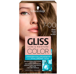 Gliss Color Care & Moisture farba do włosów 7-00 Ciemny Blond