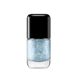 KIKO Milano Smart Nail Lacquer Biodegradable Glitter Edition szybkoschnący lakier do paznokci z biodegradowalnym brokatem 316 Acqua Blue 7ml