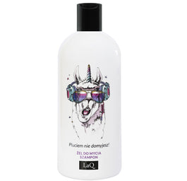 LaQ Żel do mycia ciała i szampon do włosów 2w1 Lama 300ml