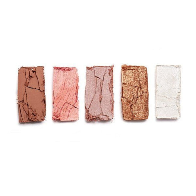 Makeup Revolution I Heart Revolution Chocolate Face Palette paleta do konturowania Praline 18g