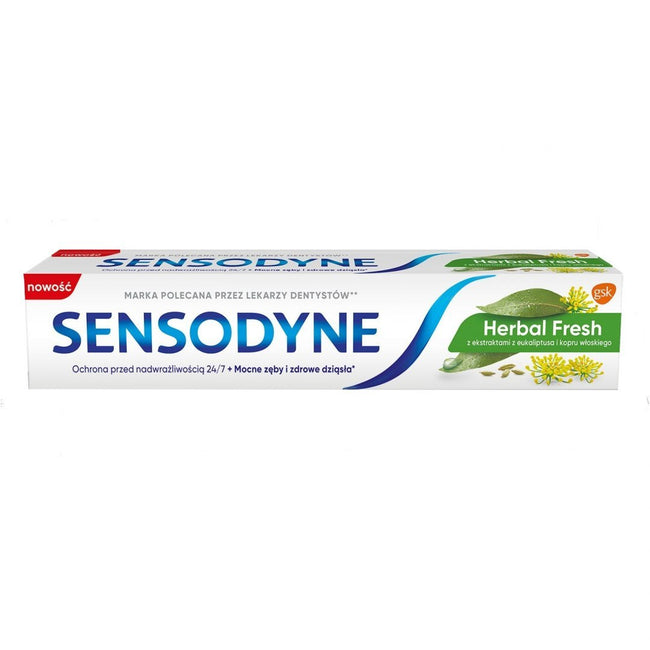 Sensodyne Herbal Fresh ziołowa pasta do zębów 75ml