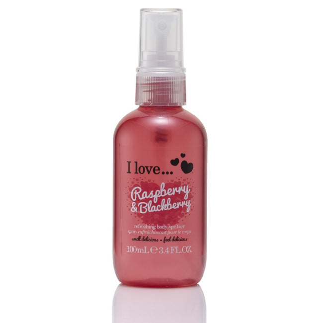 I Love Refreshing Body Spritzer odświeżająca mgiełka do ciała Raspberry & Blackberry 100ml