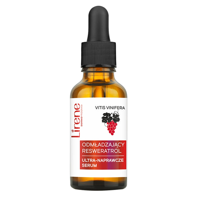 Lirene Odmładzający Resweratrol ultra-naprawcze serum na dzień i noc 30ml