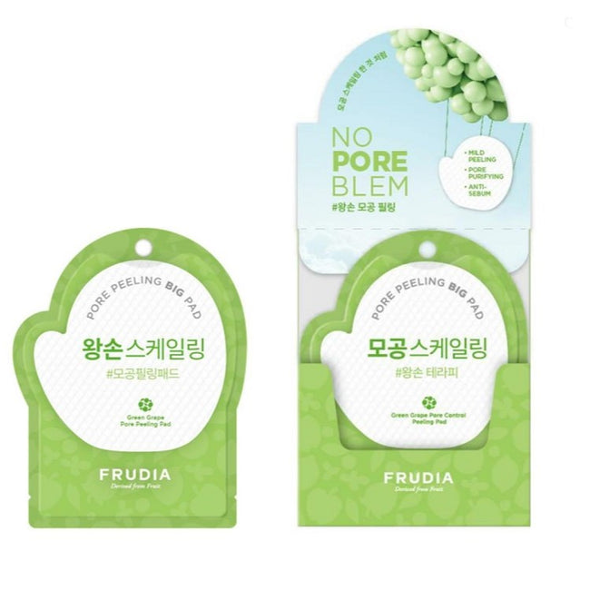 Frudia Green Grape Pore Peeling Pad jednorazowy płatek złuszczający na bazie ekstraktu z winogron 1ml