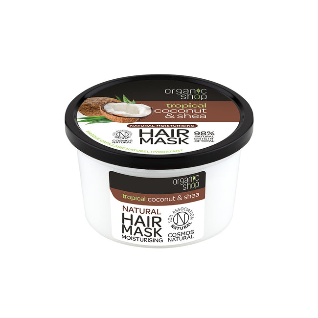 Organic Shop Natural Moisturising Hair Mask nawilżająca maska do włosów Coconut & Shea 250ml