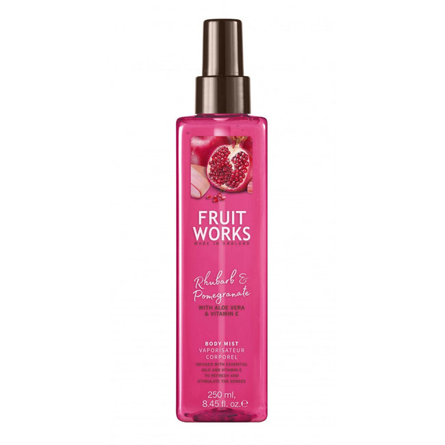 Grace Cole Fruit Works Body Mist mgiełka do ciała Rhubarb & Pomegranate 250ml