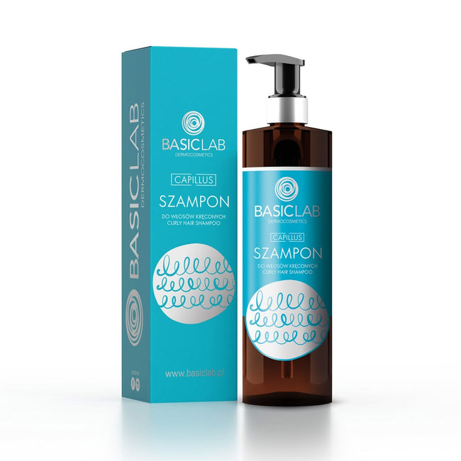 BasicLab Capillus Shampoo szampon do włosów kręconych 300ml