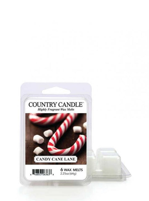 Country Candle Wax wosk zapachowy "potpourri" Candy Cane Lane 64g