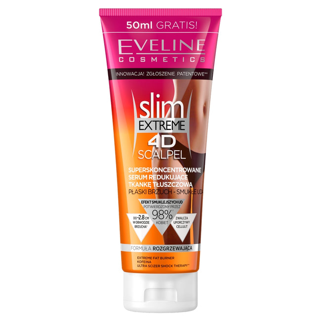 Eveline Cosmetics Slim Extreme 4D Scalpel superskoncentrowane serum redukujące tkankę tłuszczową 250ml
