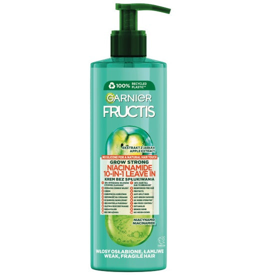 Garnier Fructis Grow Strong 10in1 krem bez spłukiwania do włosów 400ml