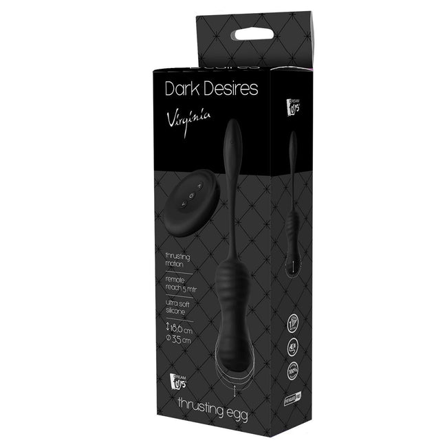 Dream Toys Dark Desires Virginia wibrujące jajeczko z pilotem