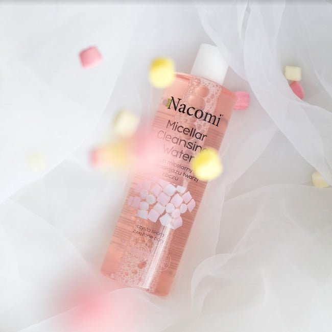 Nacomi Micellar Cleansing Water płyn micelarny do demakijażu twarzy i oczu zwężający pory 400ml